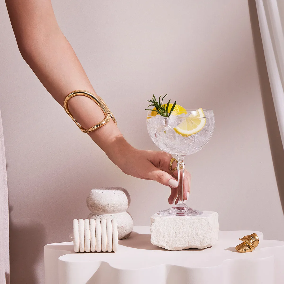 Krosno vand- og cocktailglas 470 ml 4 stk