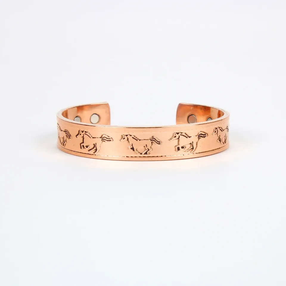 El'Cobre Design 28 kobberarmbånd med magnet gaveæske
