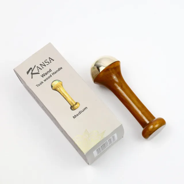 El'Cobre Deluxe Kansa massagestav medium træ kobber