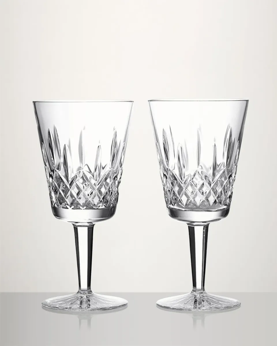 Waterford Lismore Large Goblet vinglas 2 stk krystal