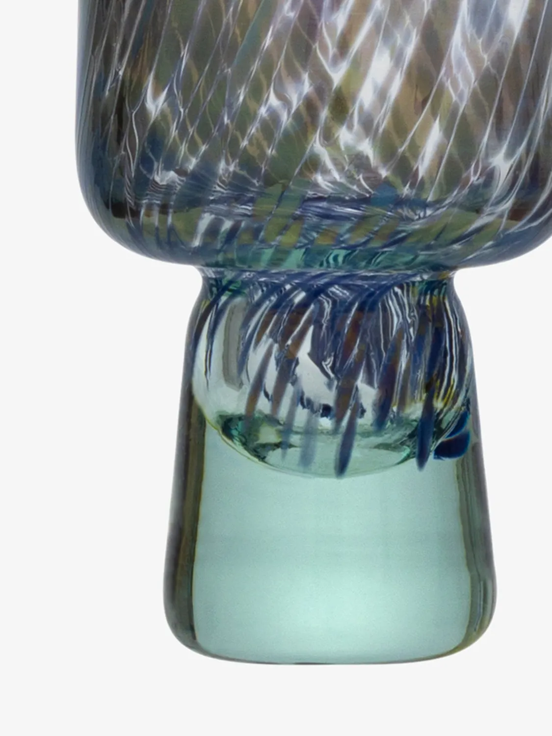 LSA Sea Glass champagneglas 2 stk fløjte grøn