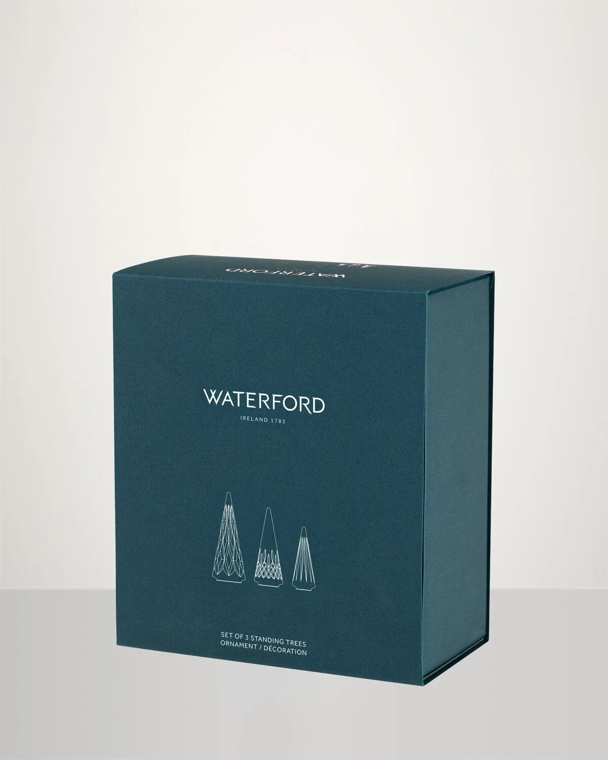 Waterford Juletræer krystal 3 stk Lismore