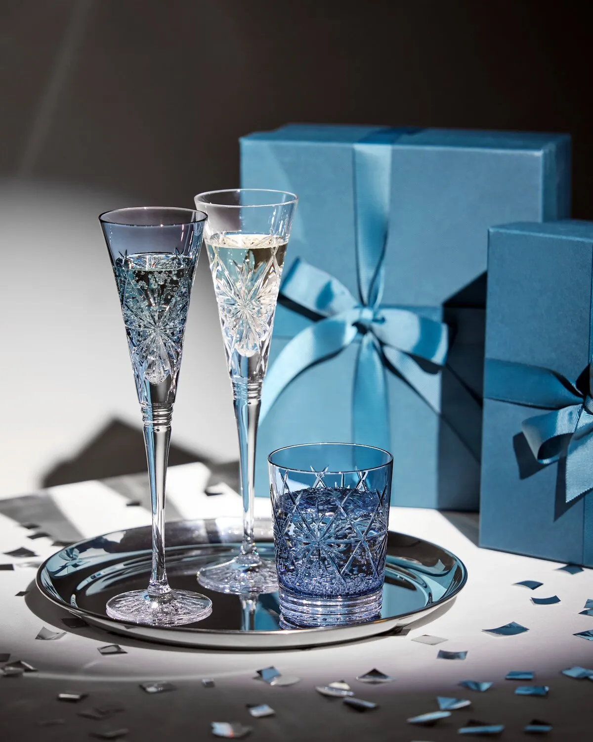 Waterford Winter Wonders champagneglas 2 stk snefnug