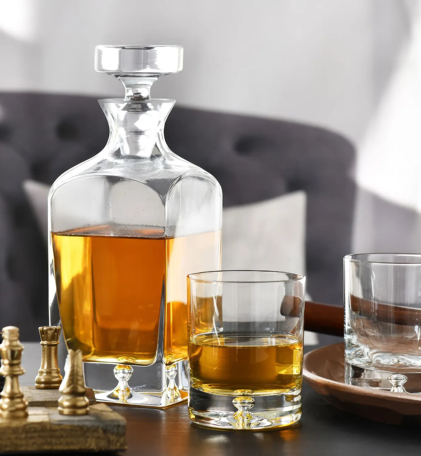 Krosno Legend whiskysæt 7 dele krystal 750 ml
