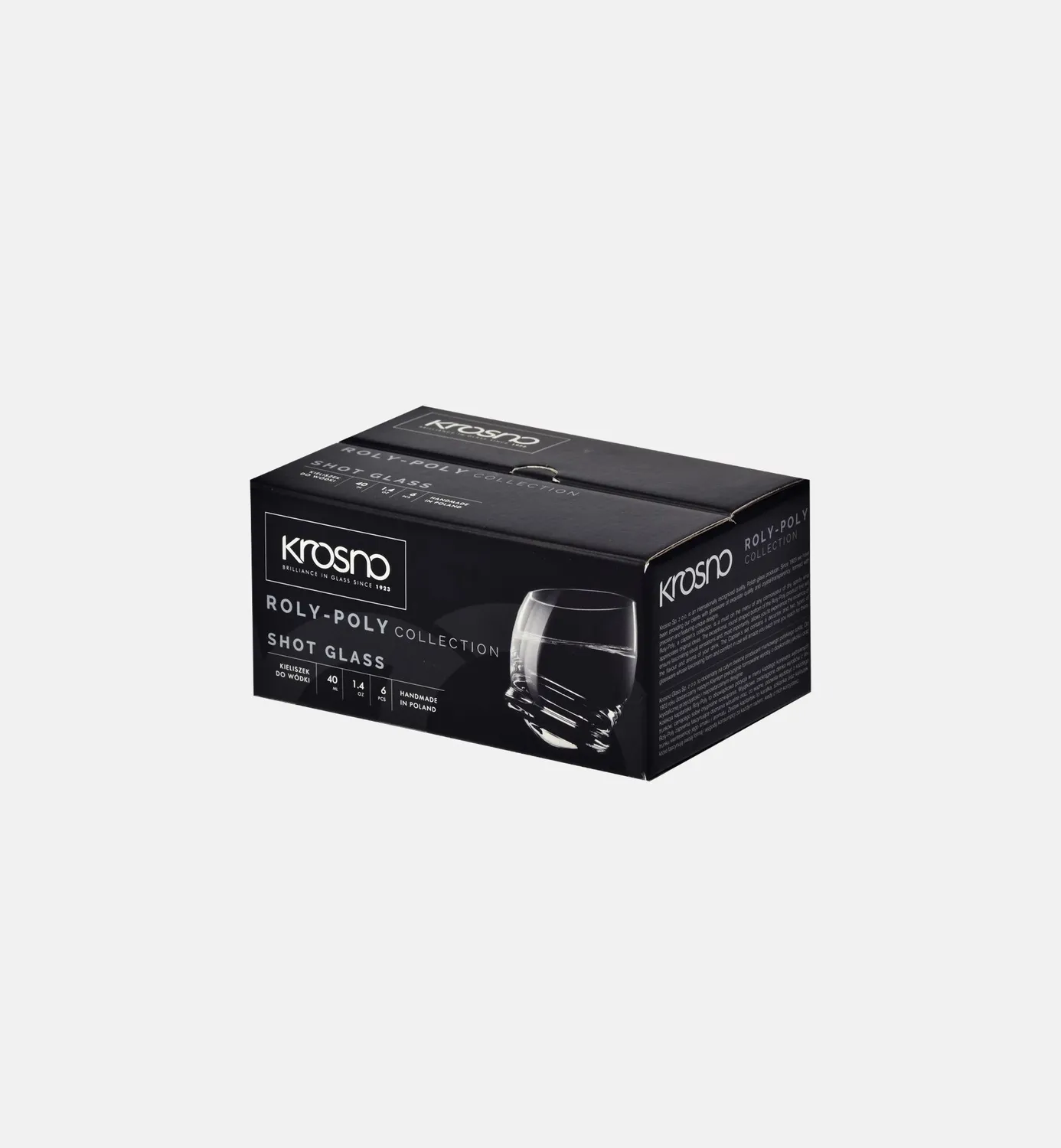 Krosno vodkaglas 40 ml vippeglas