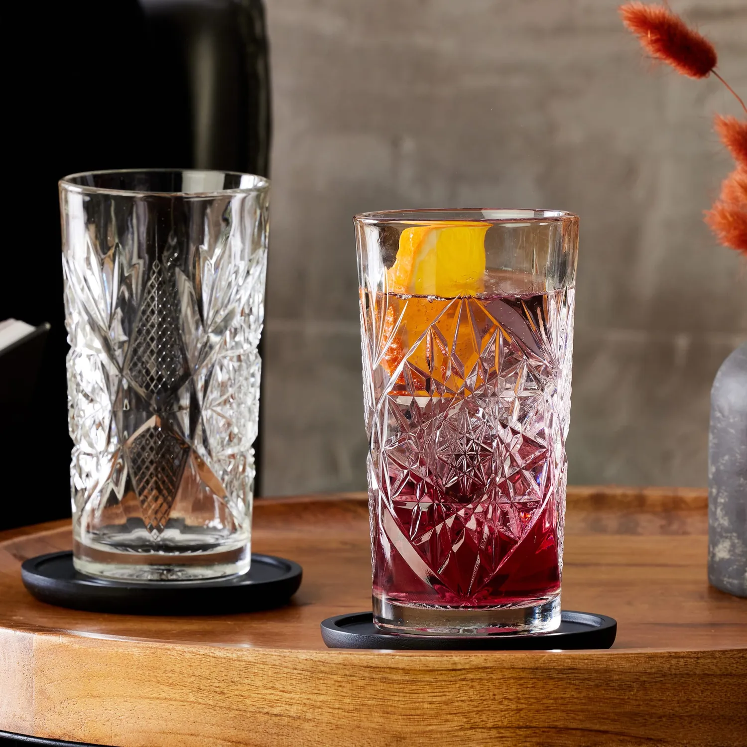 Libbey Hobstar Cooler glas 4 stk 473 ml mønster