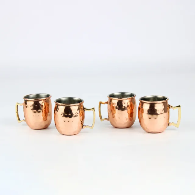 El'Cobre Copper Set shotglas kobber 4 stk
