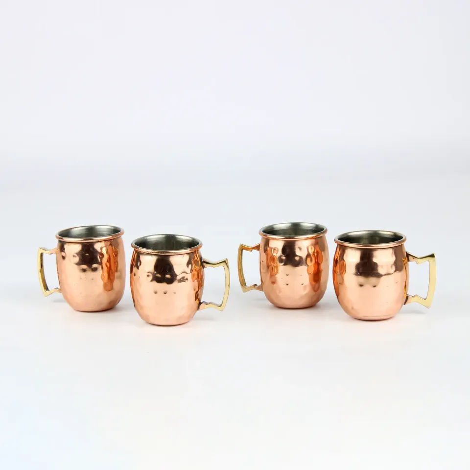 El'Cobre Copper Set shotglas kobber 4 stk