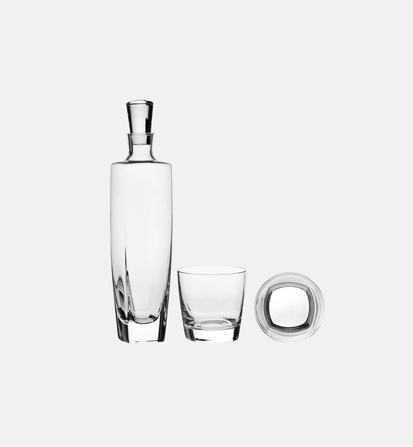 Krosno Sky whiskysæt 3 dele karaffel og glas