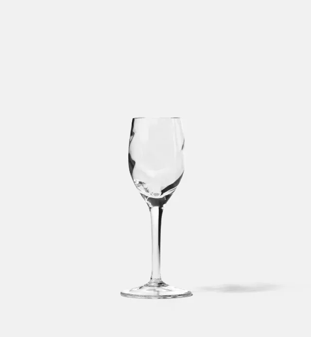 Krosno vodkaglas 40 ml krystal riflet diamantslib