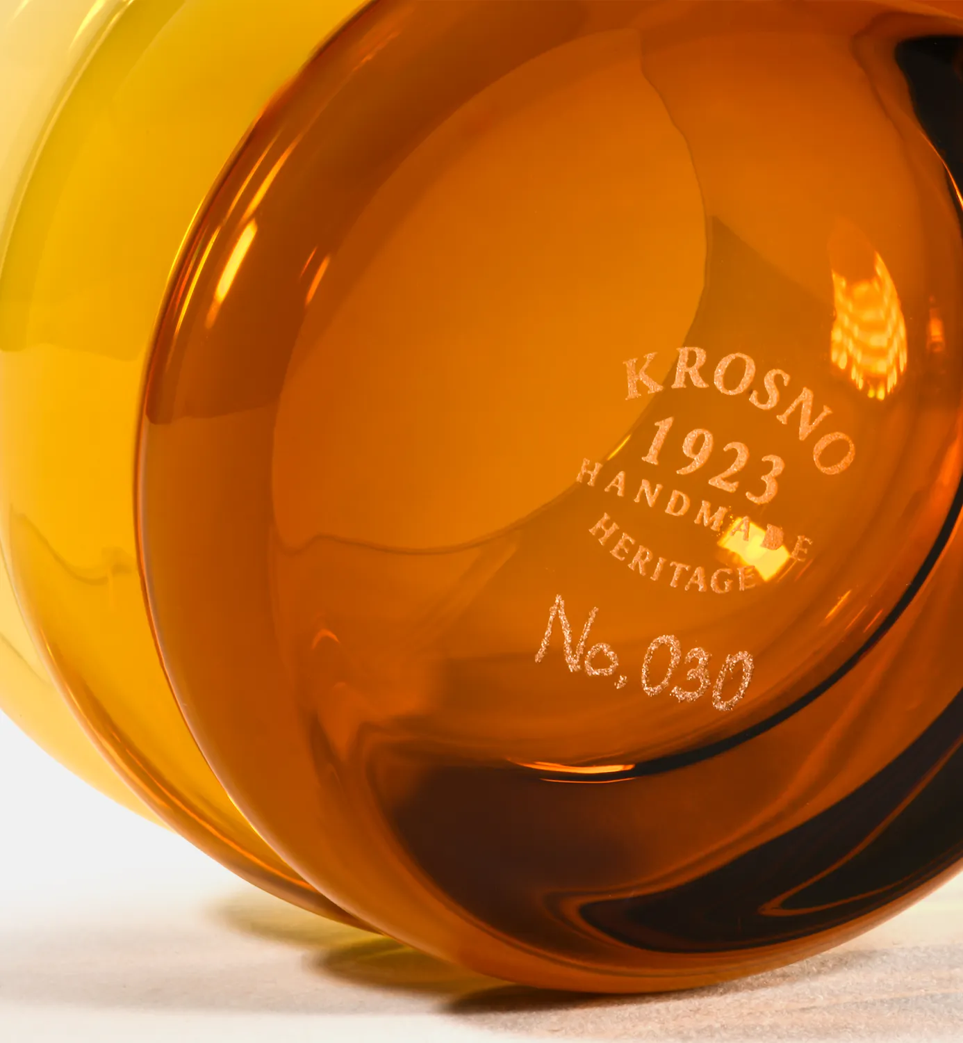 Krosno Honey 1958 tumbler 250 ml amber