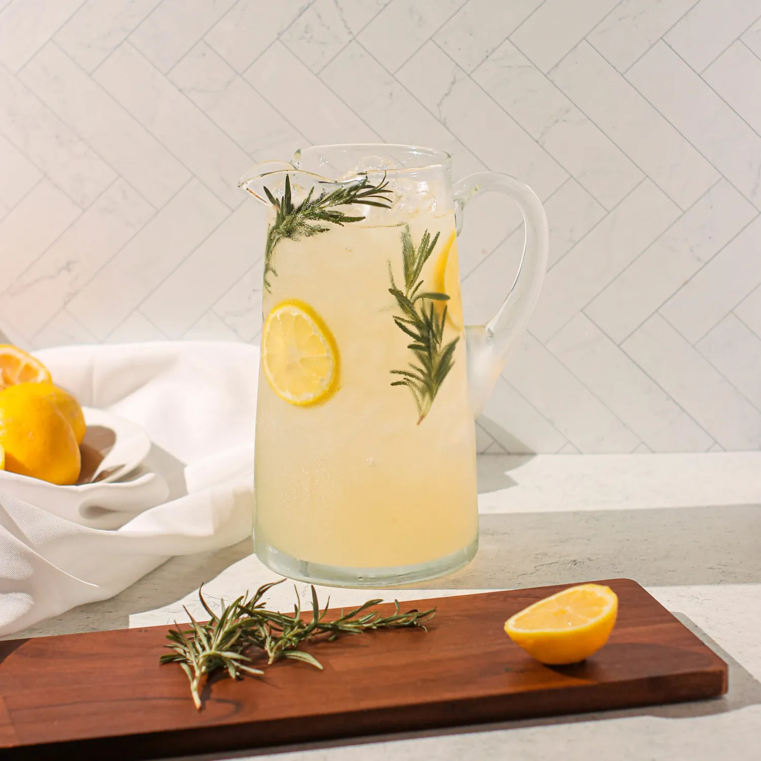 Libbey Impressions glaskande 2,37 liter med hank klart glas