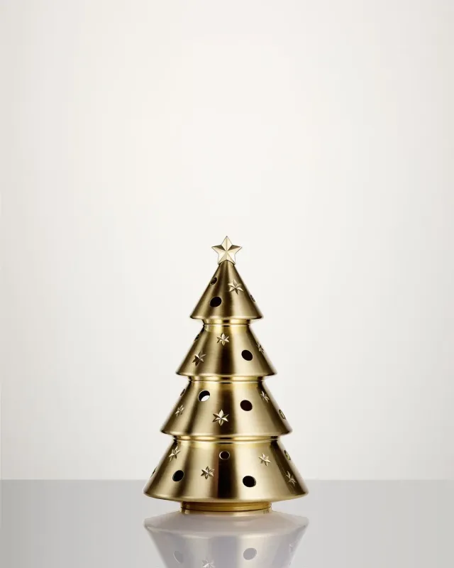 Waterford Christmas stående juletræ guld stor 220 mm