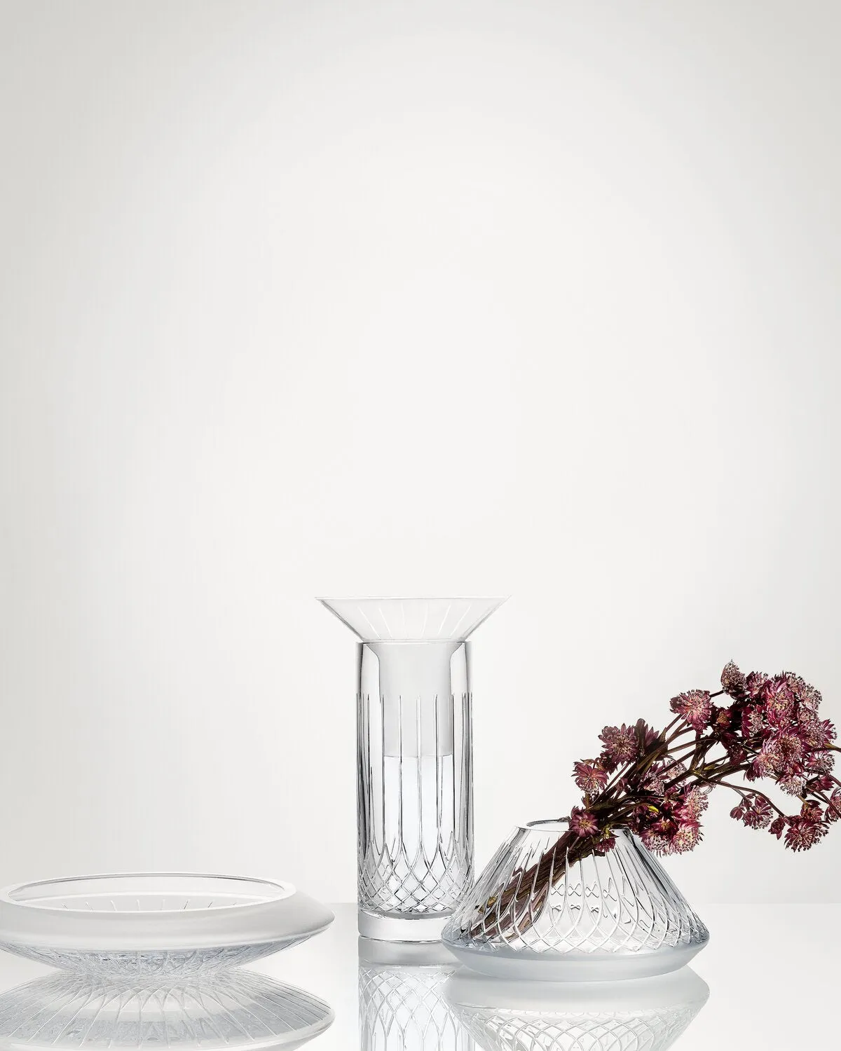 Waterford Lismore Arcus Low Bowl skål 30 cm krystal