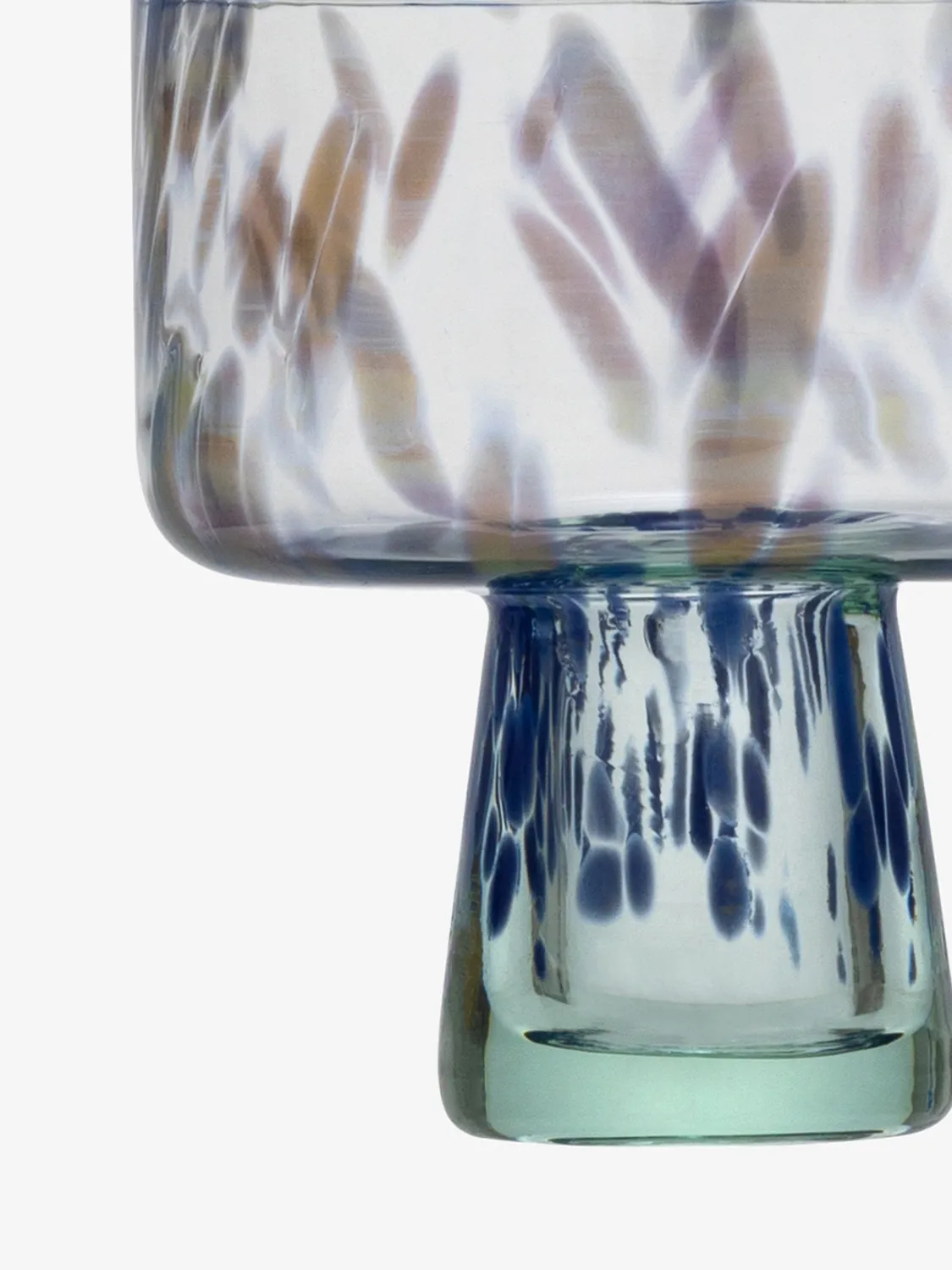 LSA Sea Glass cocktailsaucer glas 2 stk