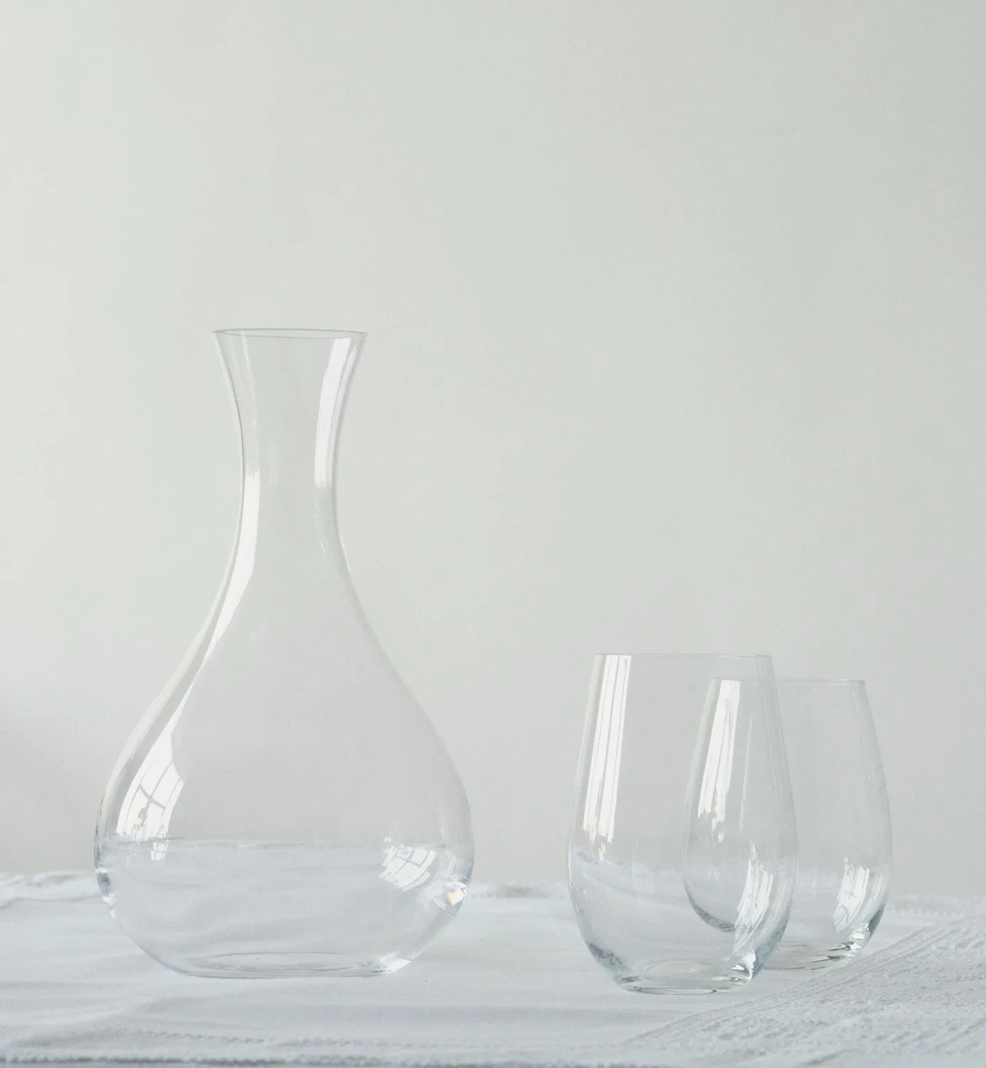 Krosno vinkaraffel glas 1600 ml klar