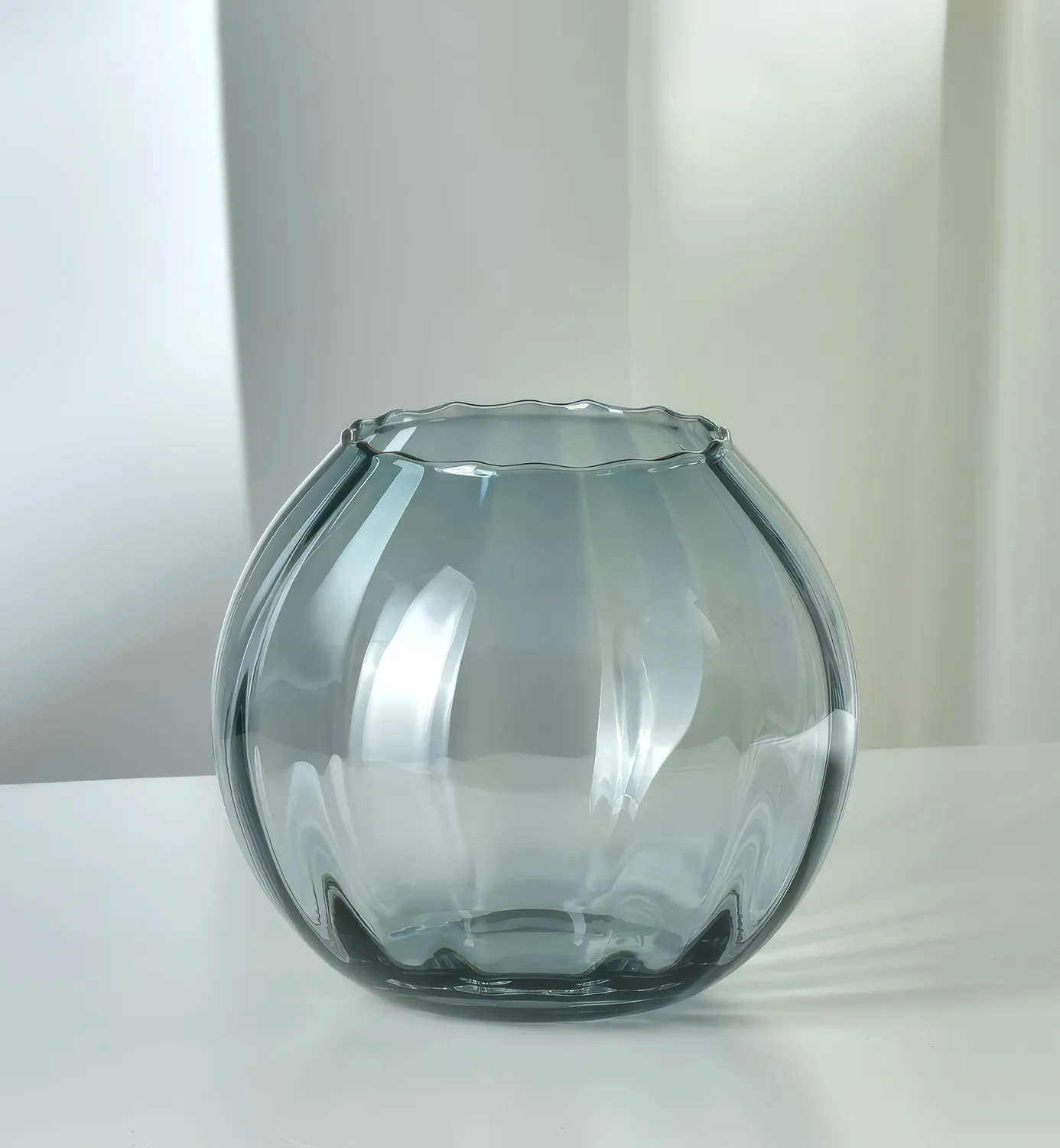 Krosno vase akvamarin 15,5 cm