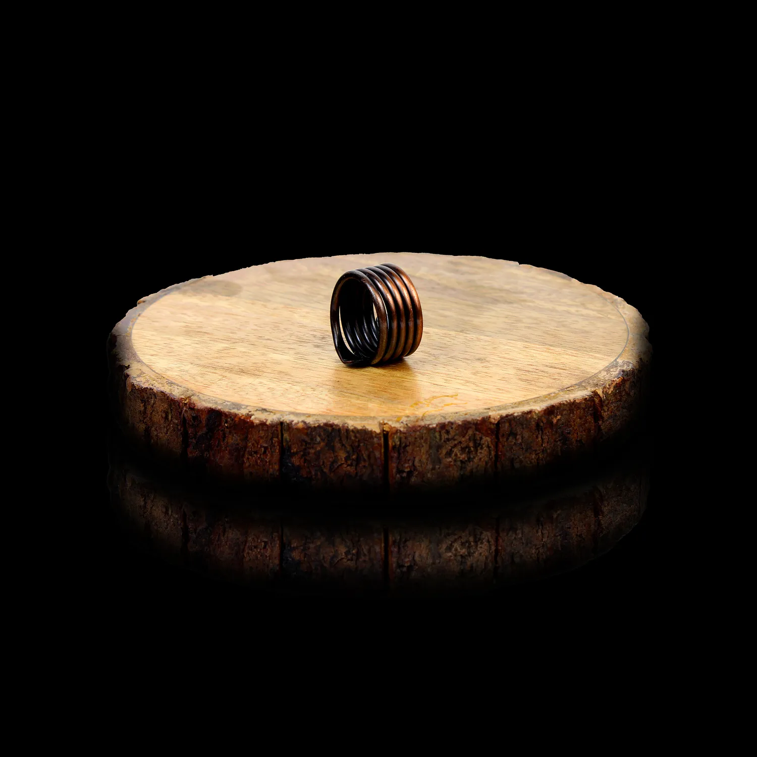 El'Cobre Design 10 kobberring justerbar kobber