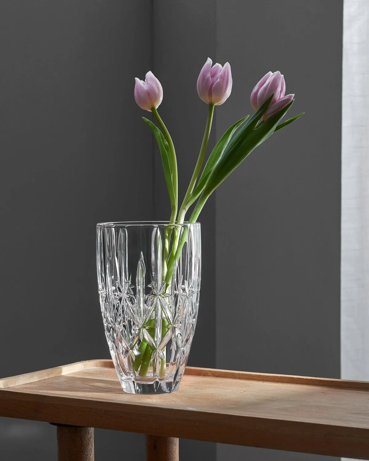 Waterford Marquis Sparkle vase krystal stjerne