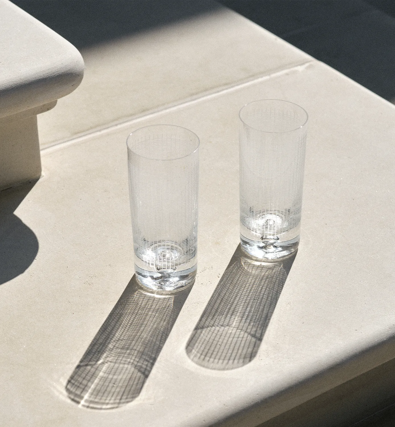 Krosno Saga Highball glas 380 ml mesh