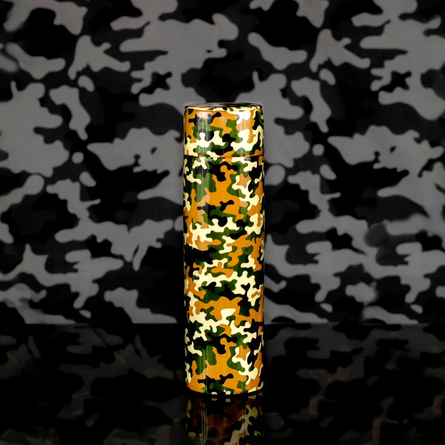 El'Cobre Limited Camouflage kobberflaske 500 ml trykt
