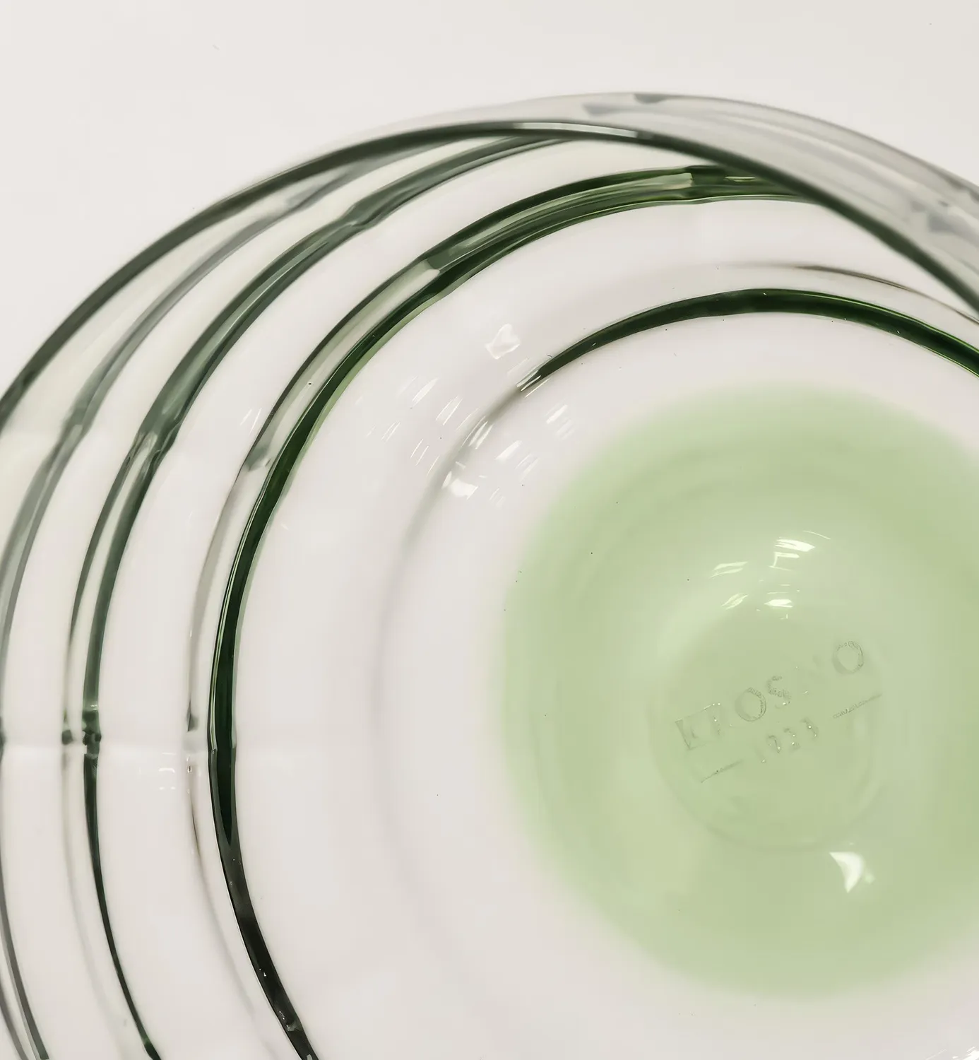 Krosno Matcha Moments matchaskåle 4 stk 340 ml klart glas