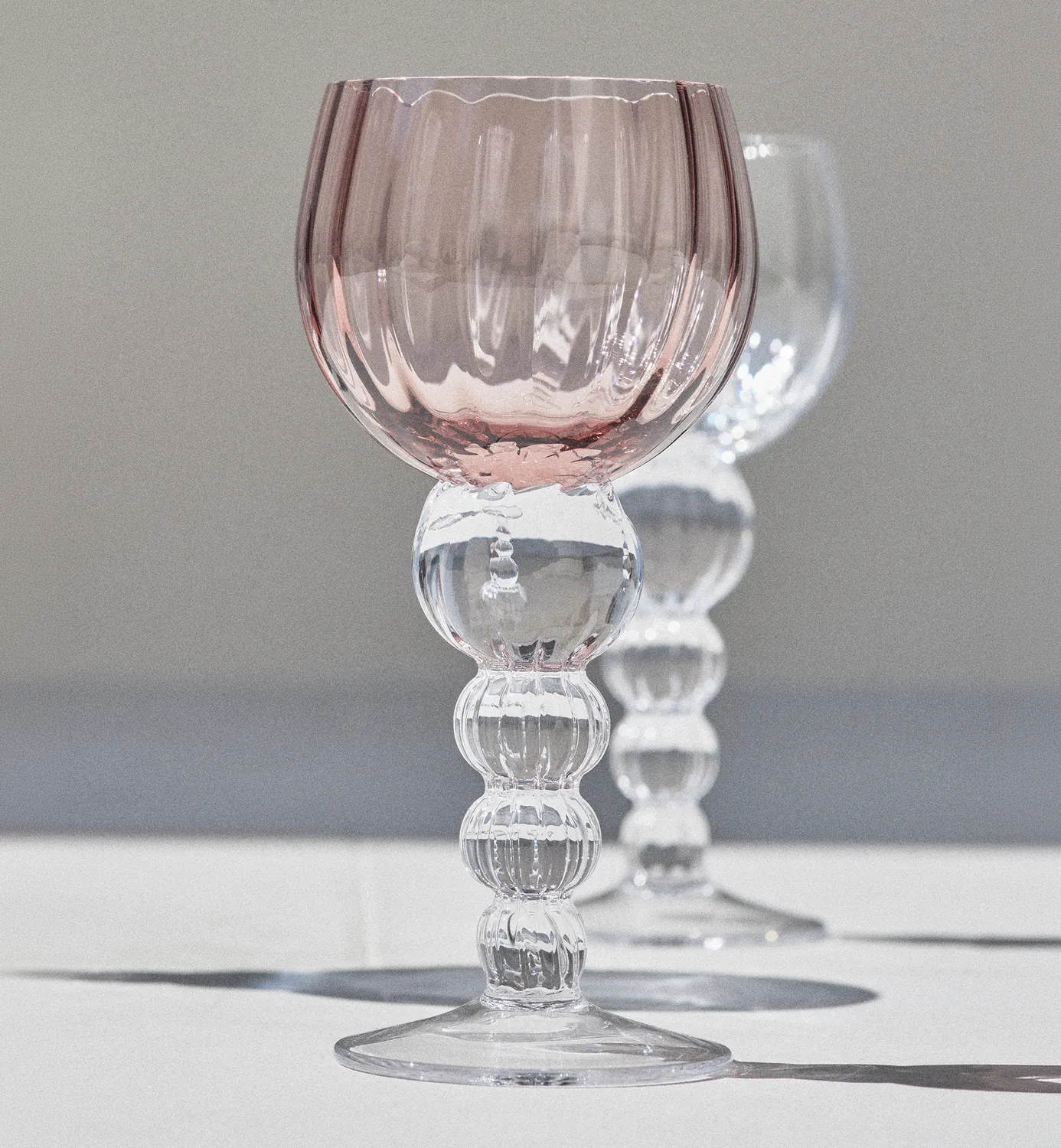 Krosno Mirel vinglas 350 ml bordeaux mundblæst
