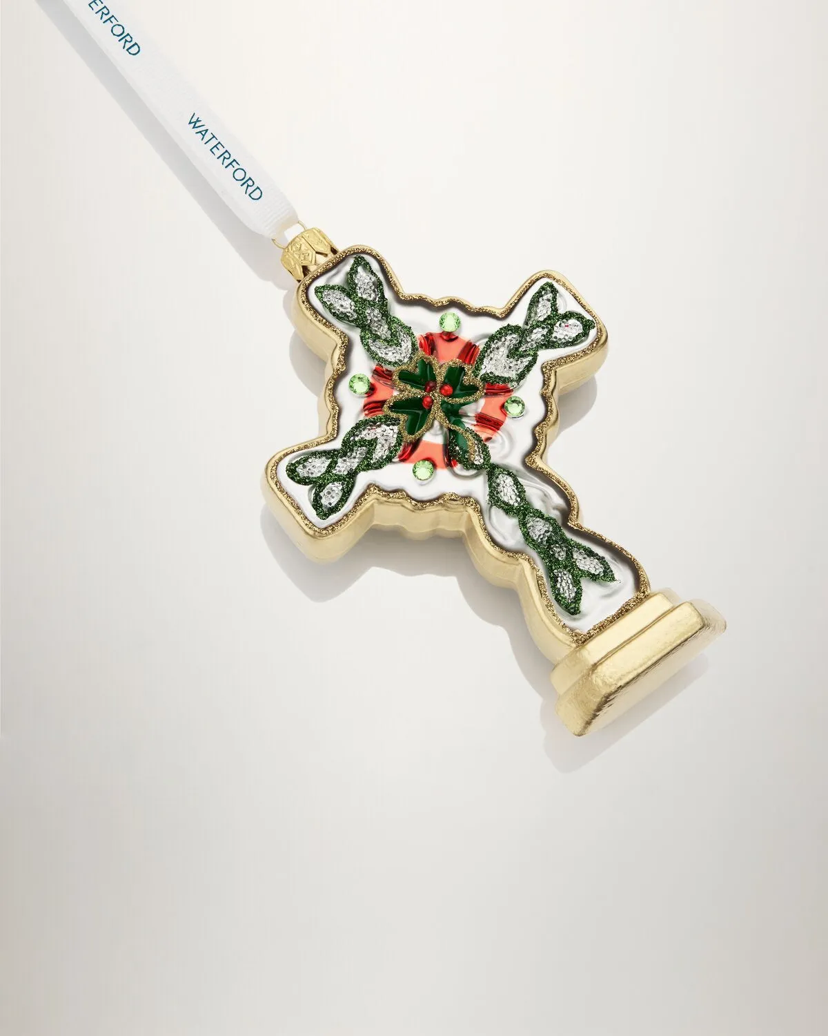 Waterford Holiday Heirlooms kors stående julepynt