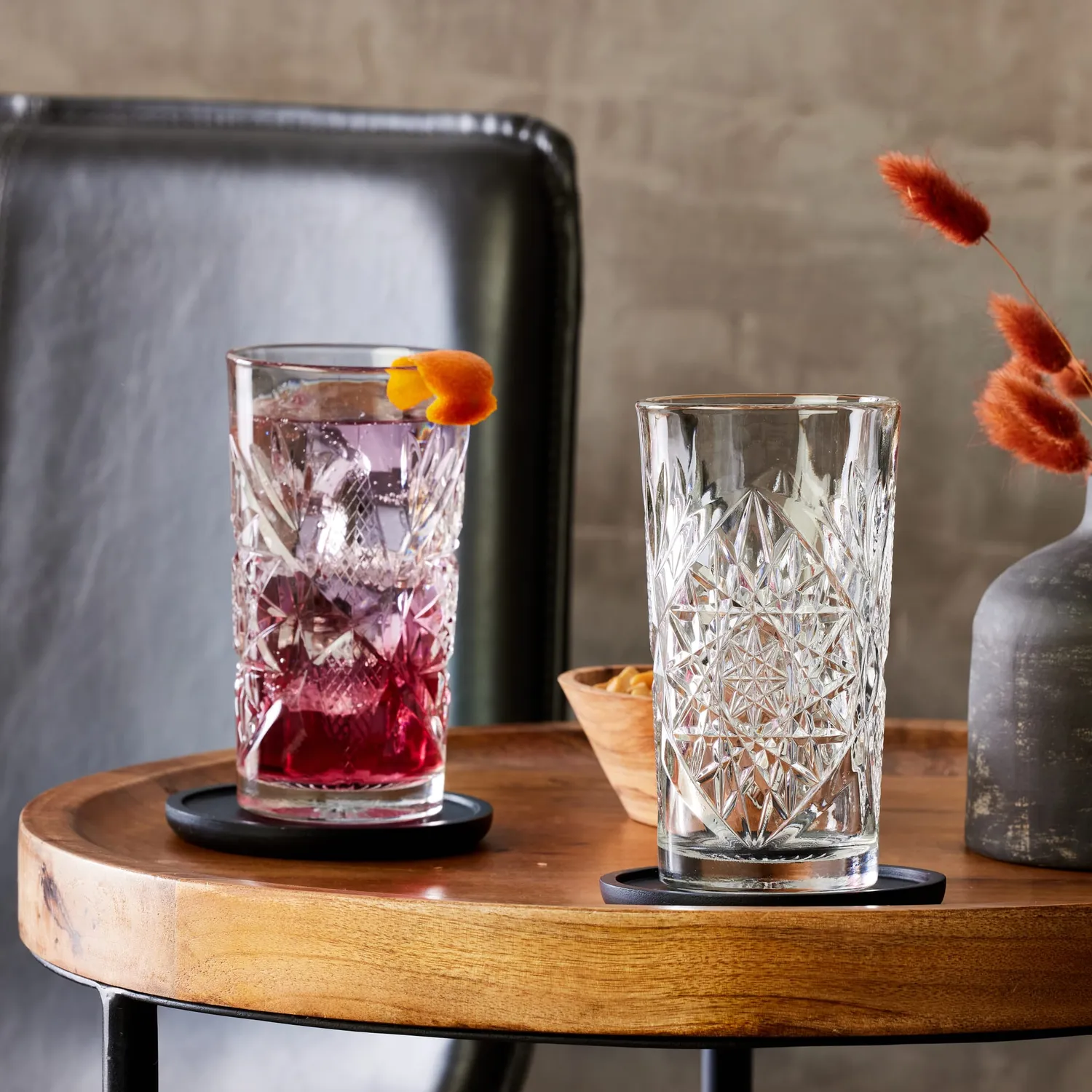 Libbey Hobstar Cooler glas 4 stk 473 ml mønster