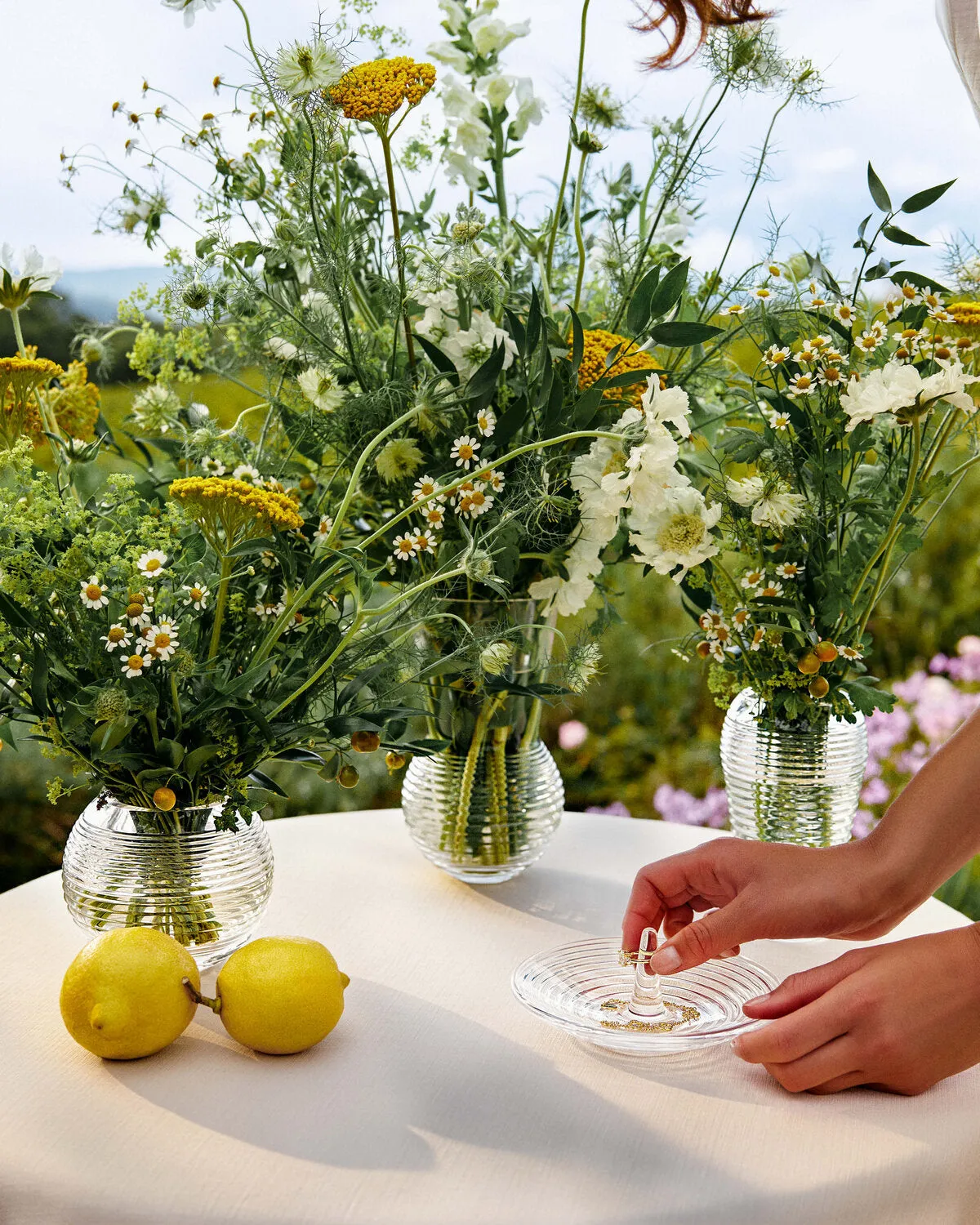 Waterford Circon vase krystal lille enkelt blomst