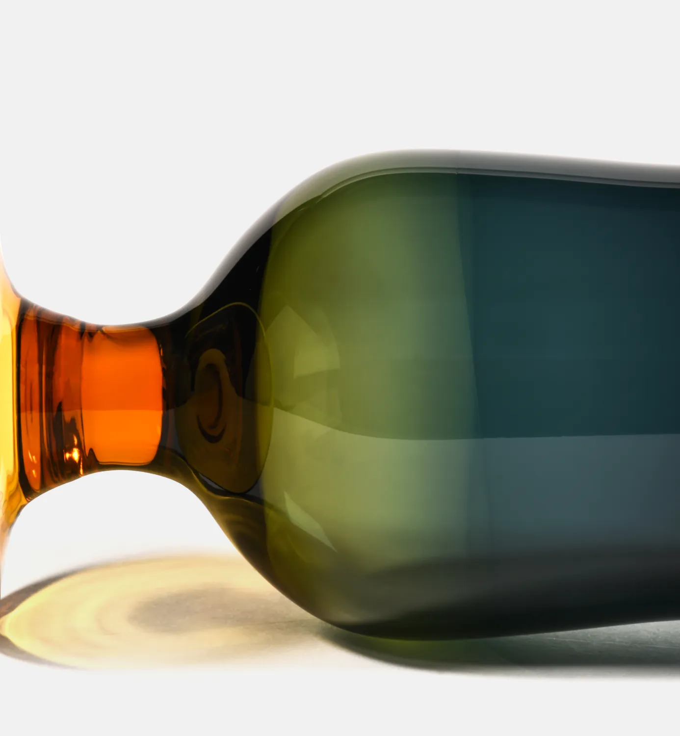 Krosno Aurora 01 glas 350 ml sort grøn rav