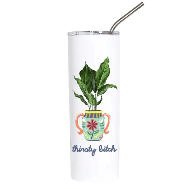 Mugsby Thirsty Bitch Plant tumbler 591 ml dobbeltsidet