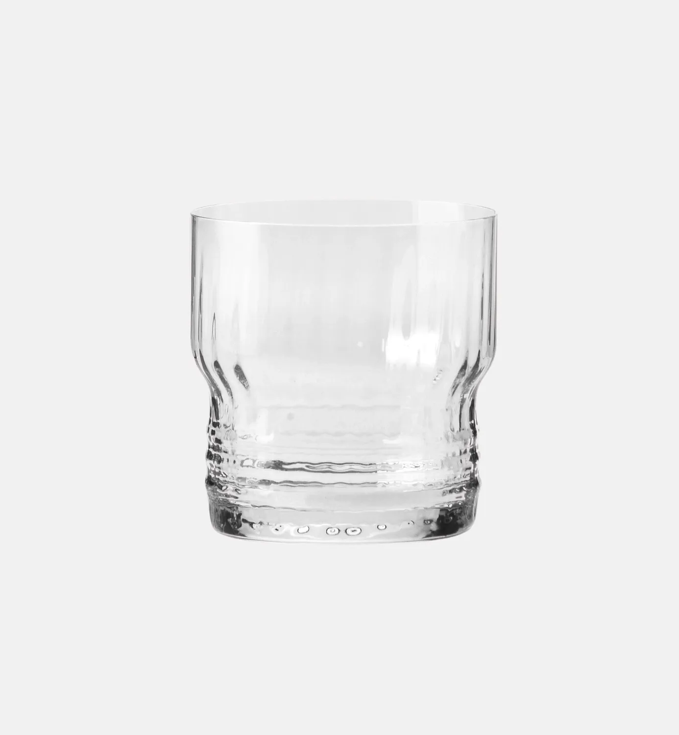 Day&Night vandkaraffel sæt rillet 3 dele glas