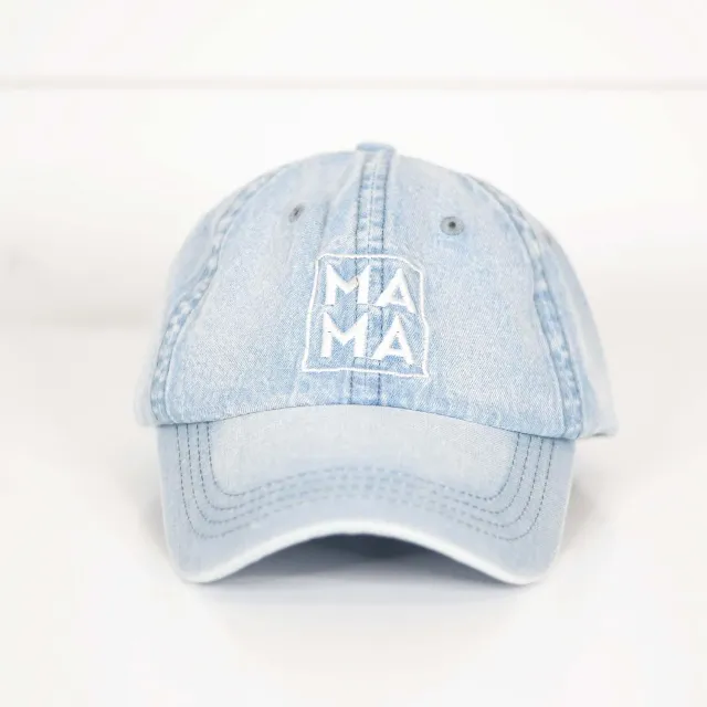 Mugsby Mama dad hat kasket brun blå