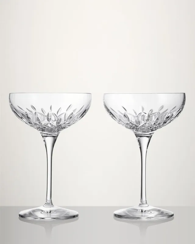 Waterford Lismore Essence champagneskål 2 stk krystal