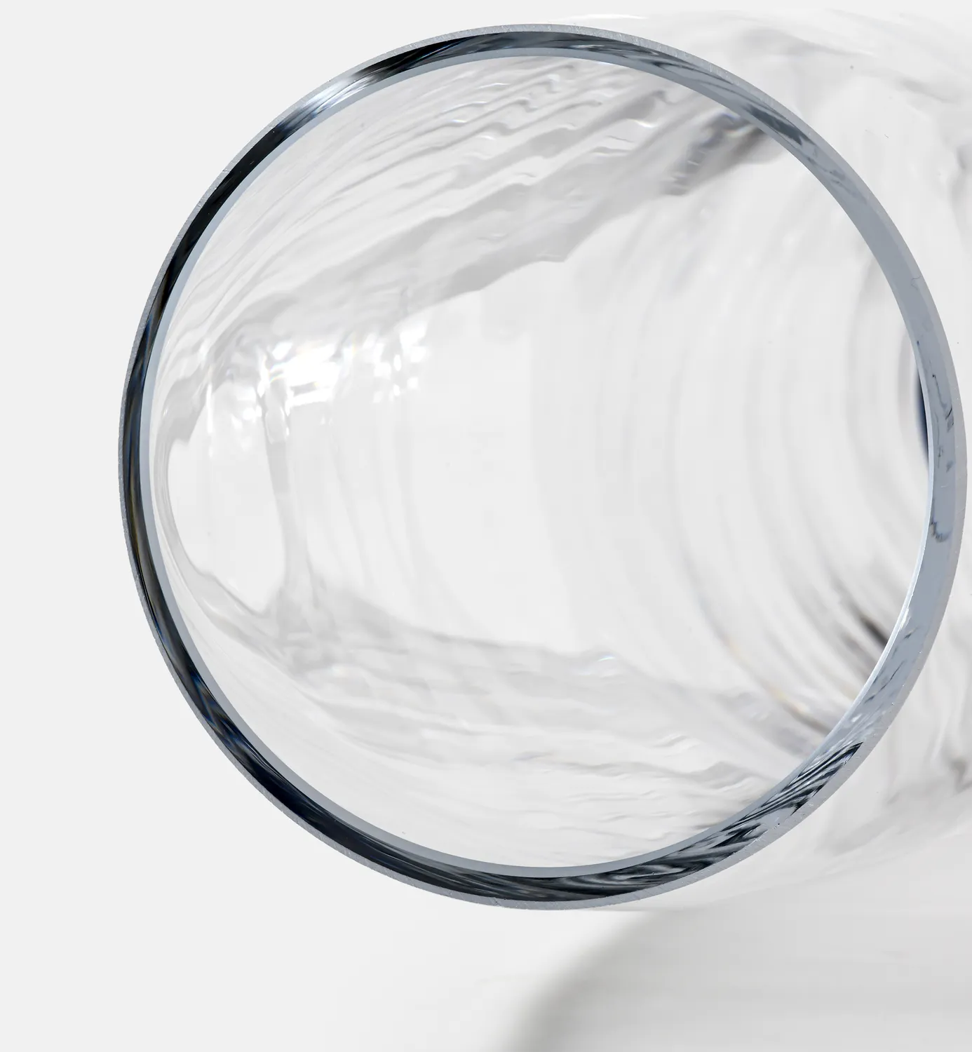 Krosno Gemstone vase 35 cm klar blyfri krystal