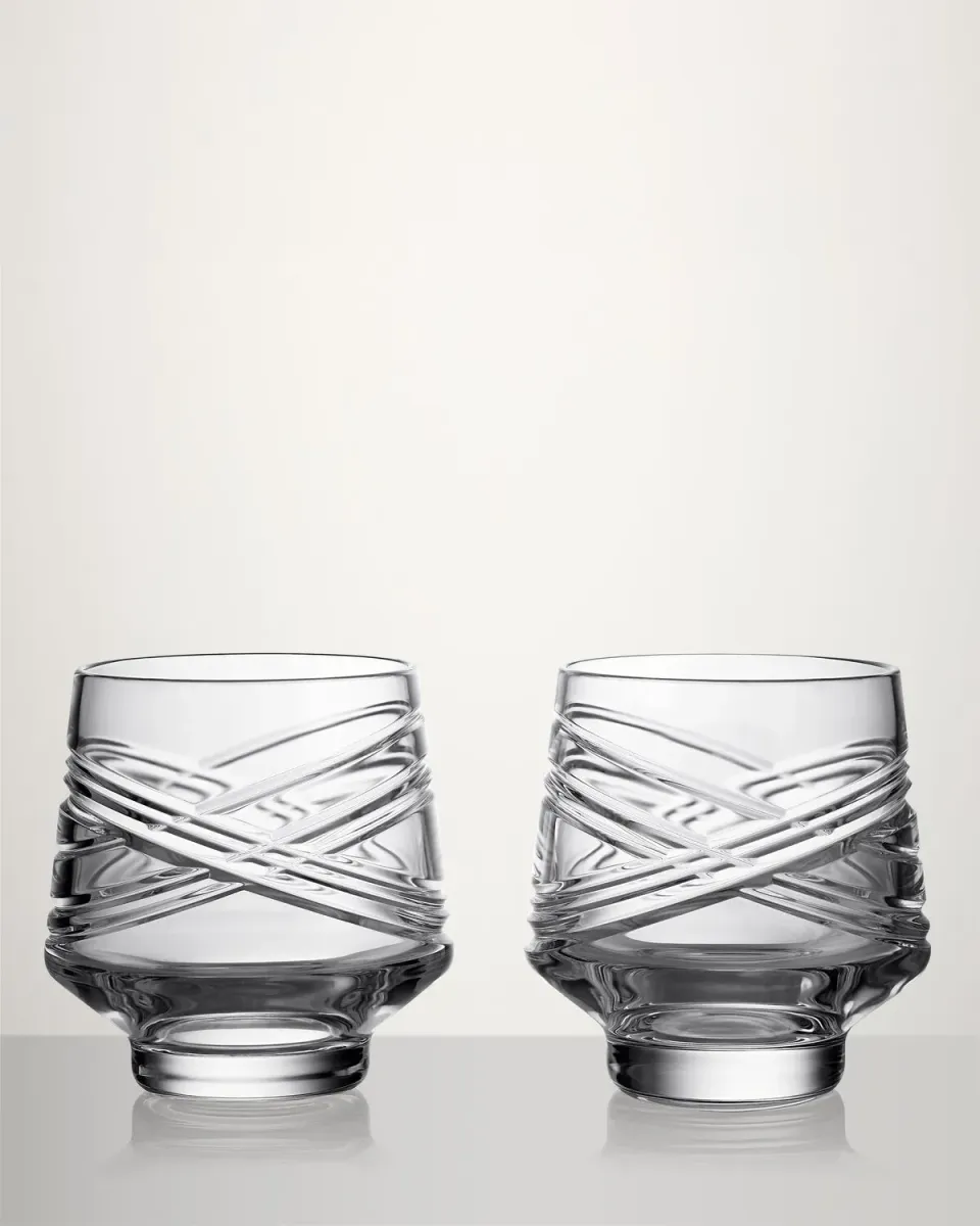 Waterford Aran whiskyglas tumbler 2 stk krystal
