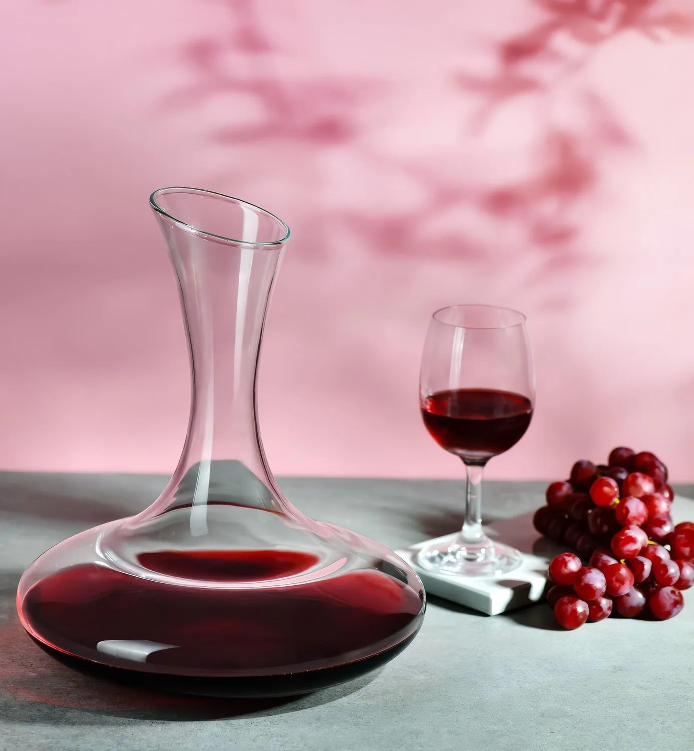 Krosno karaffel til vin 1500 ml krystal håndlavet