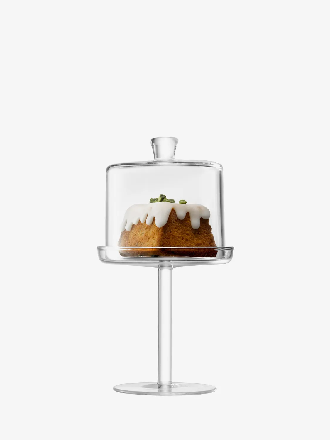 LSA Gio Stand & Dome kagefad med kuppel glas
