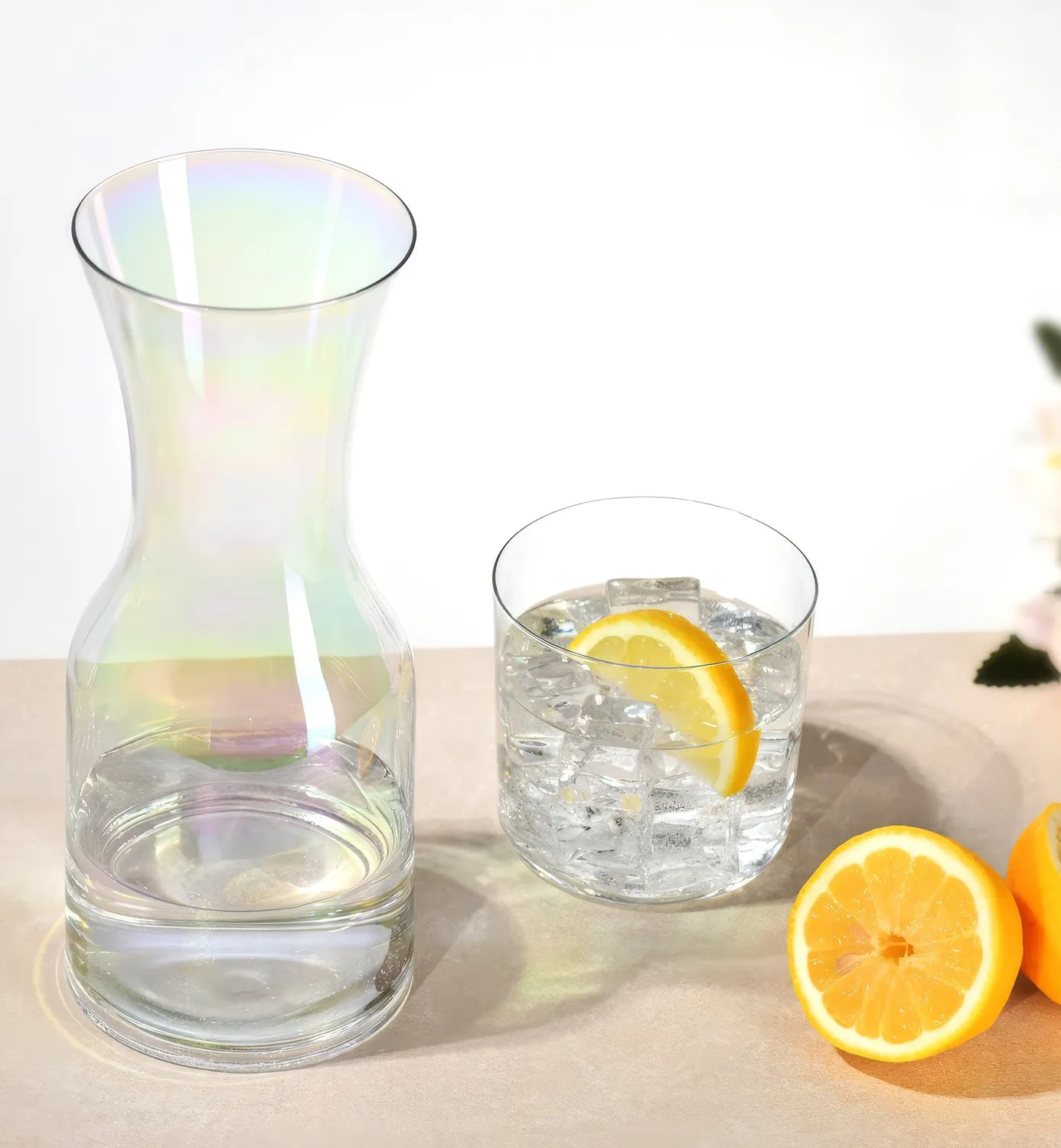 Krosno Rainbow karaffel iriserende 900 ml