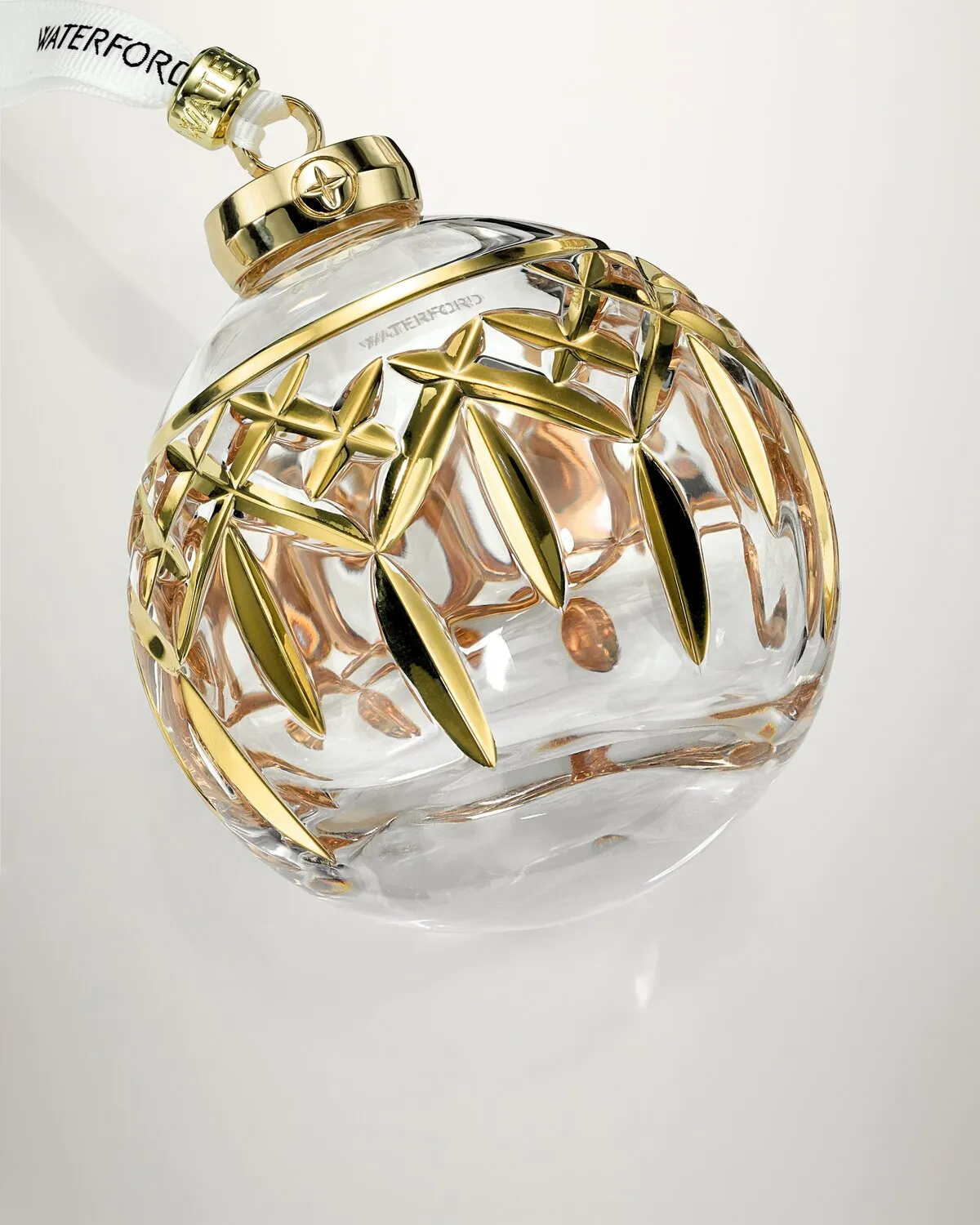 Waterford Lismore Bauble Gilded julekugle forgyldt