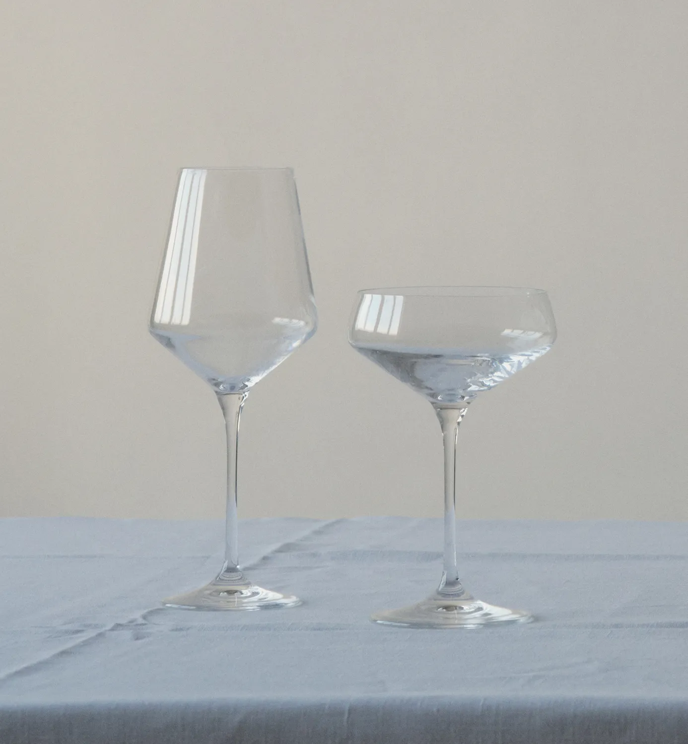 Krosno hvidvinsglas 450 ml 6 stk krystal