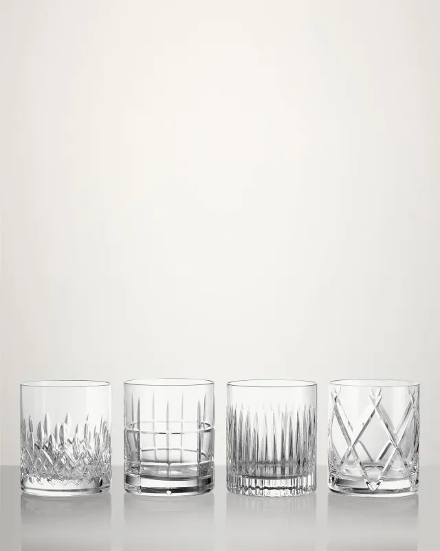 Waterford Short Stories whiskyglas 4 stk mix krystal