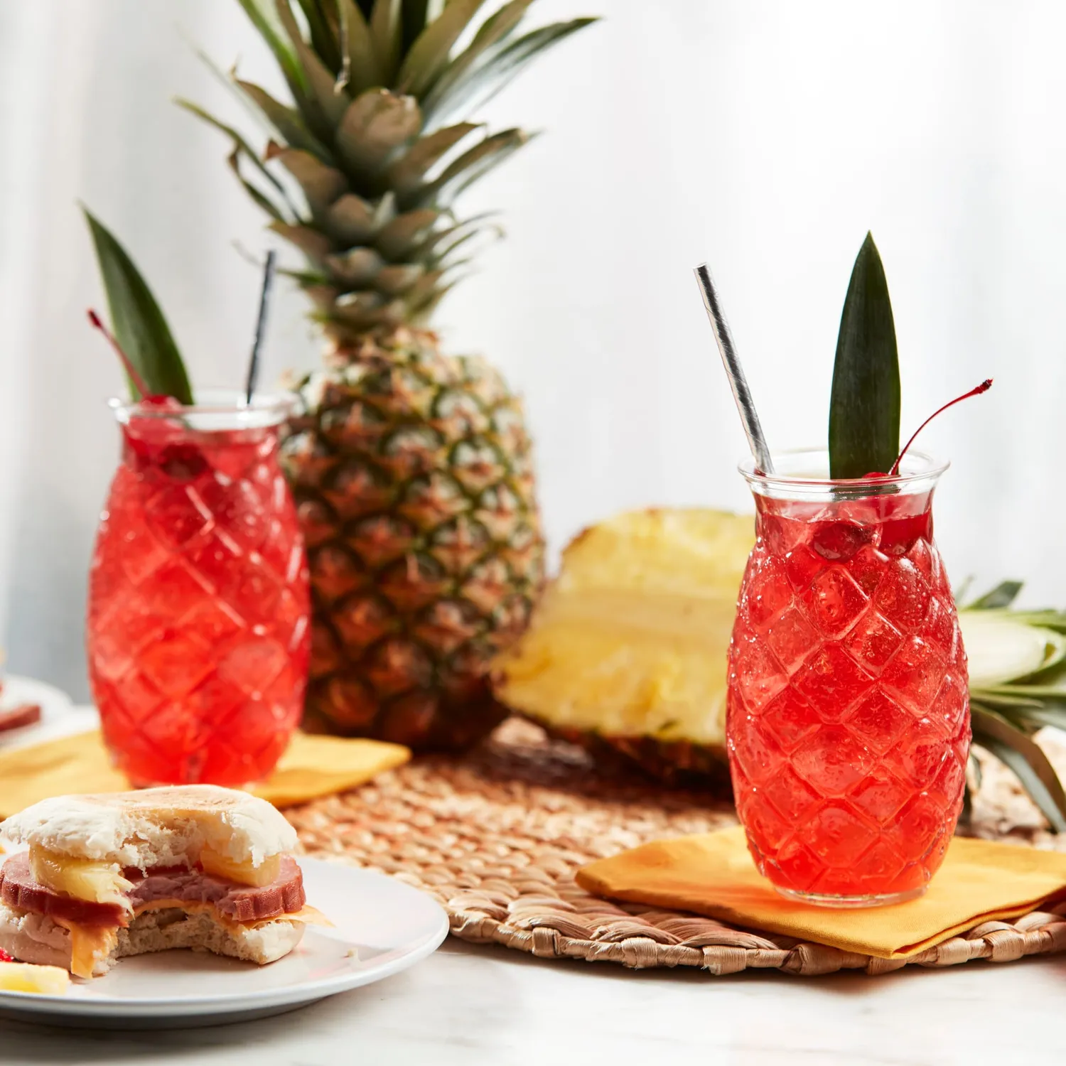 Libbey Tiki Pineapple cocktailglas 4 stk 503 ml ananasform