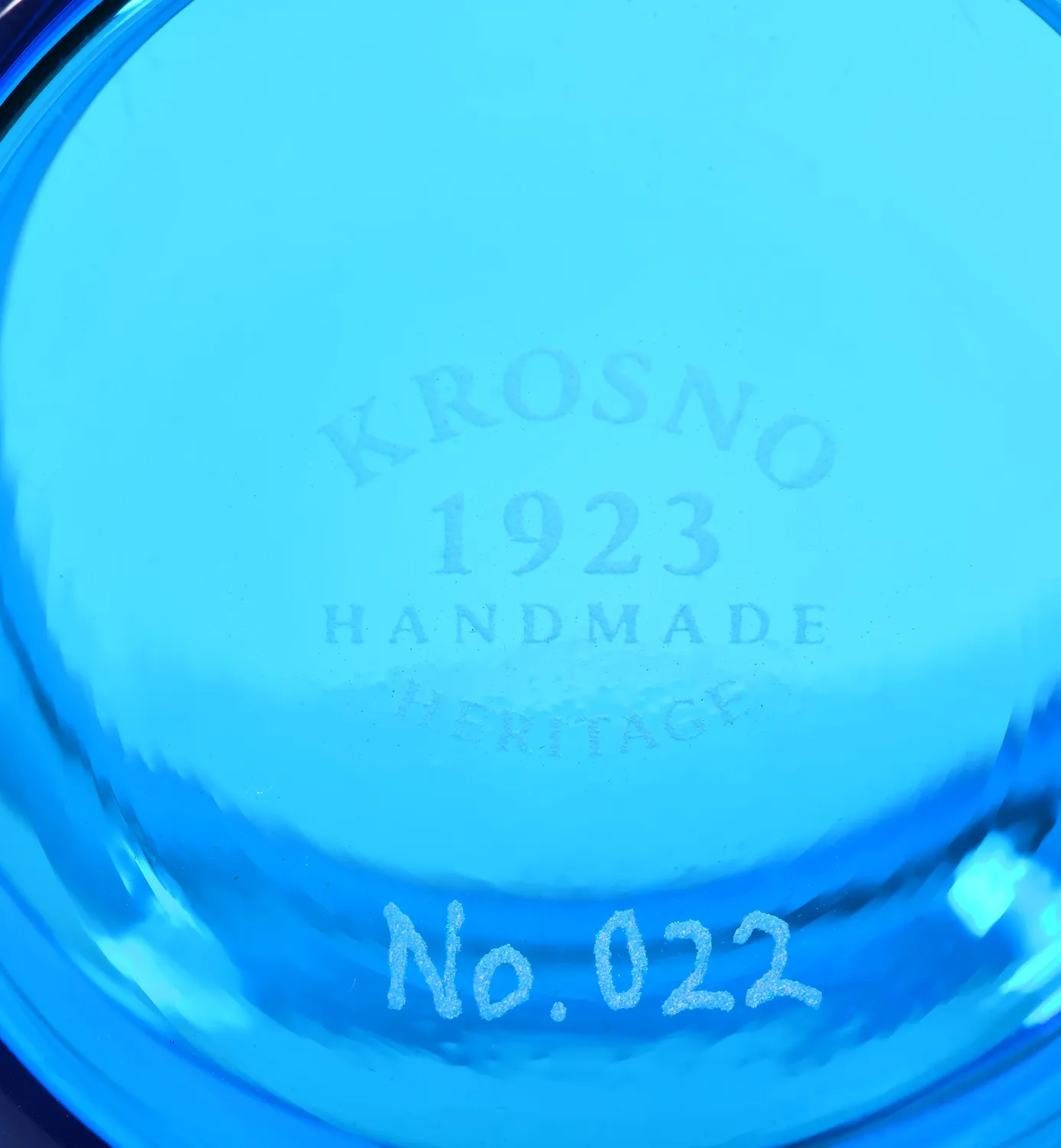 Krosno Double Bubble 1969 drikkeglas 230 ml lapis