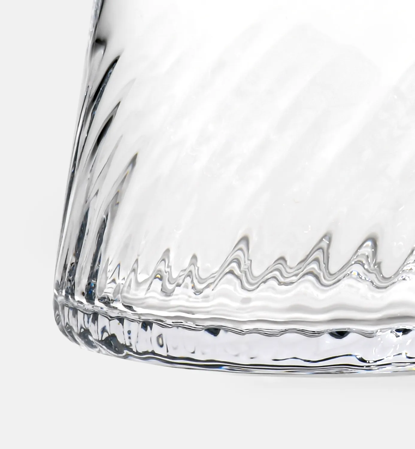 Krosno Gemstone krukke med låg klar 17,1 cm krystal