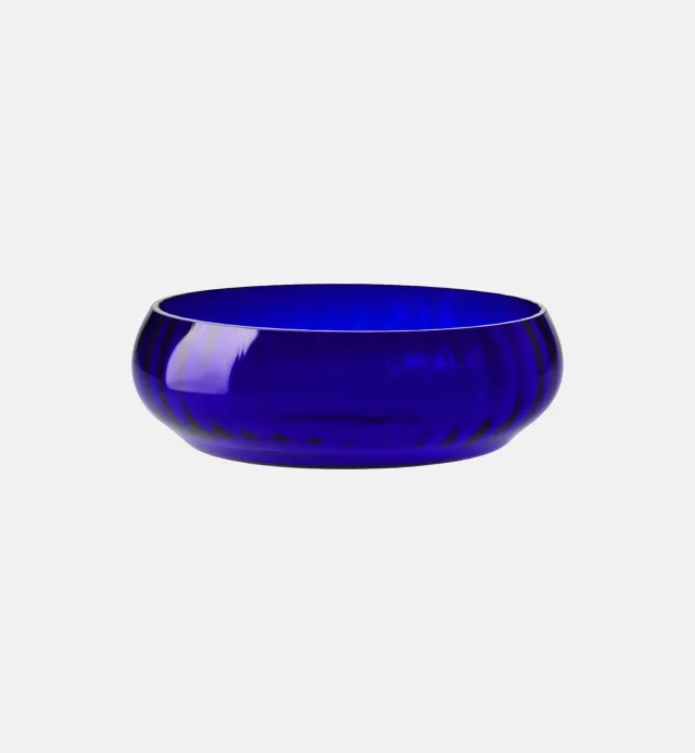 Krosno Heritage serveringsskål kobolt 36 cm krystal