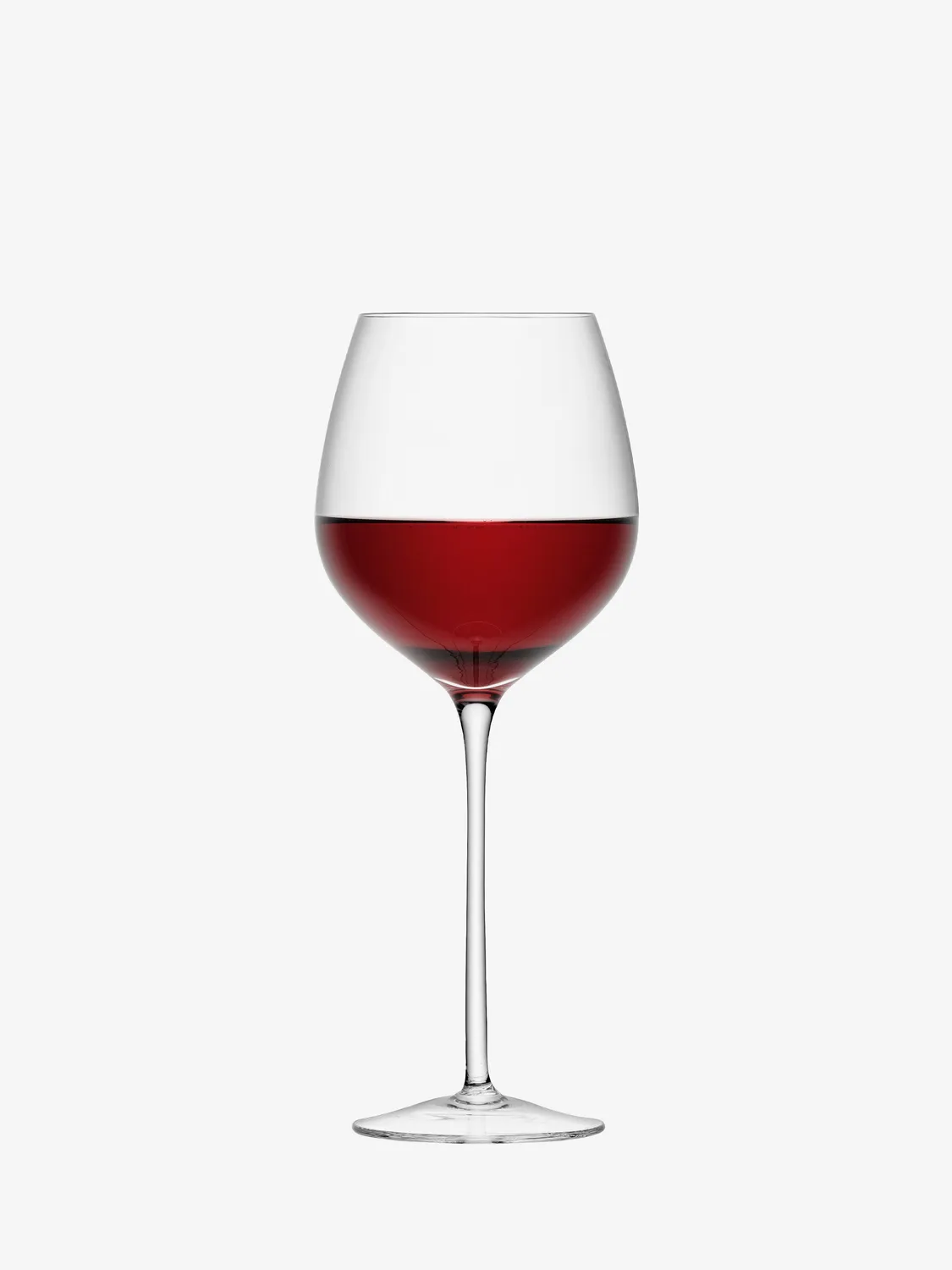 LSA Wine rødvinsglas mundblæst 2 stk stor skål