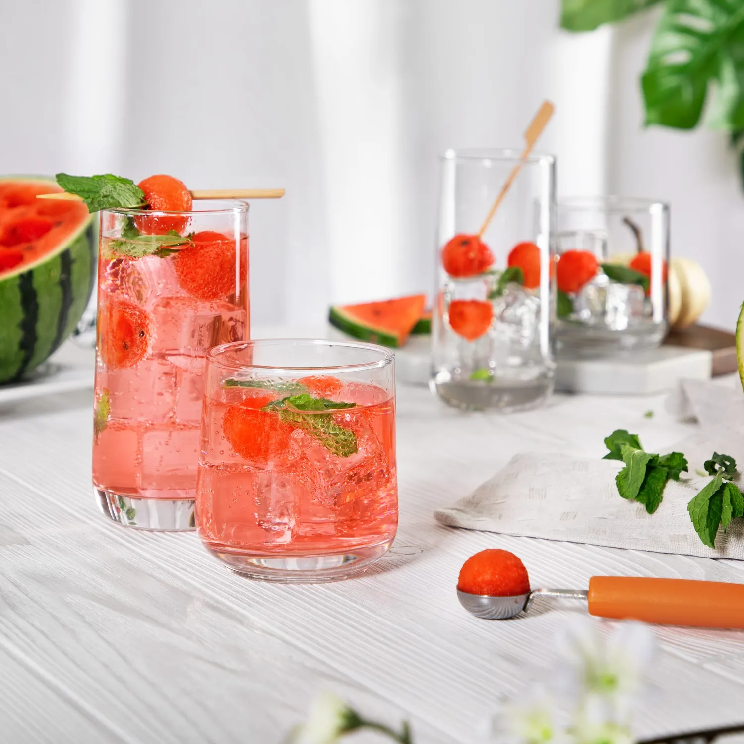 Libbey Ascent glassæt 16 stk 473 ml + 393 ml klart glas