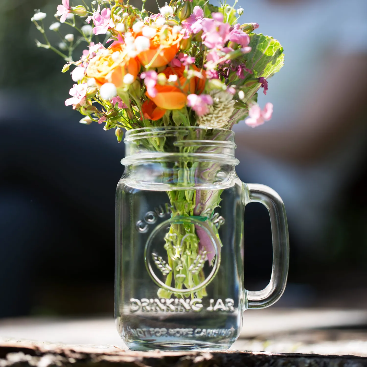 Libbey County Fair drikkeglas med hank 12 stk 488 ml klart glas